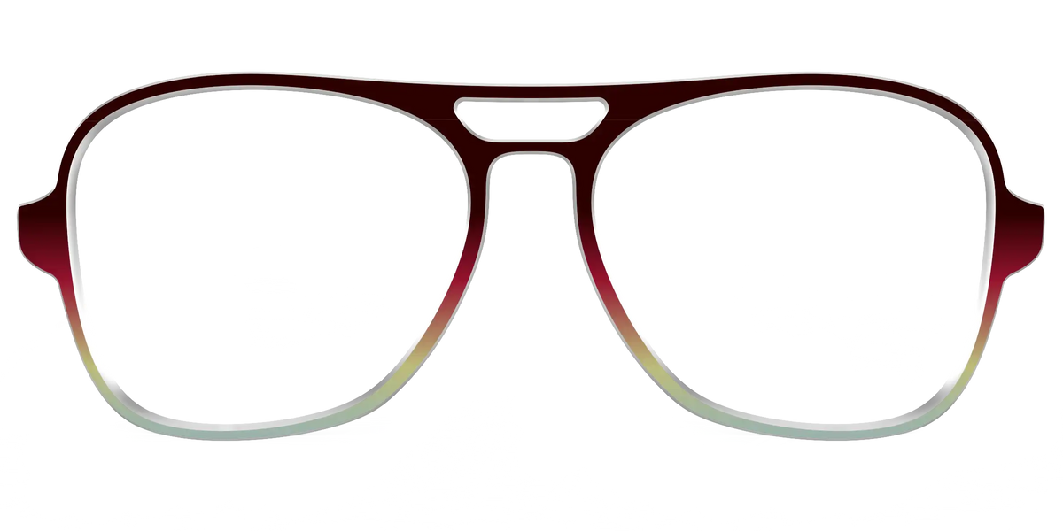 The Cherry to Frosted Mint Gradient