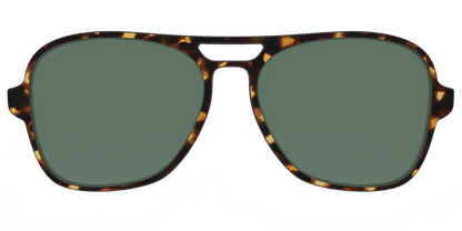 The Non-Polarized Green Tortoise Sun Top