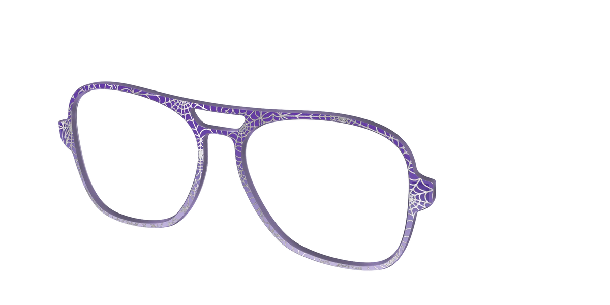 The Holographic Purple Webbed Crystal