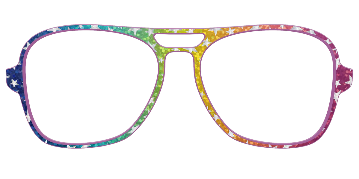 The Iridescent Rainbow Stars