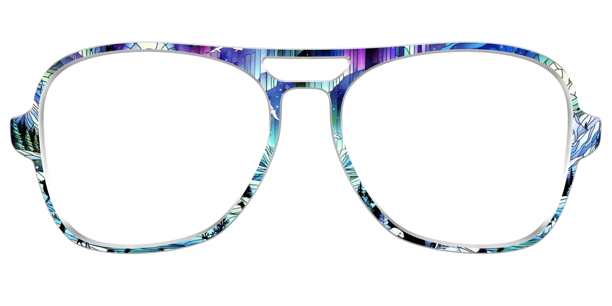 The Northern Lights Stained Glass
