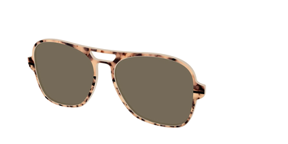 The Polarized Bisque Tortoise Split Sun Top