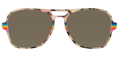 The Polarized Prism Split Tortoise Sun Top