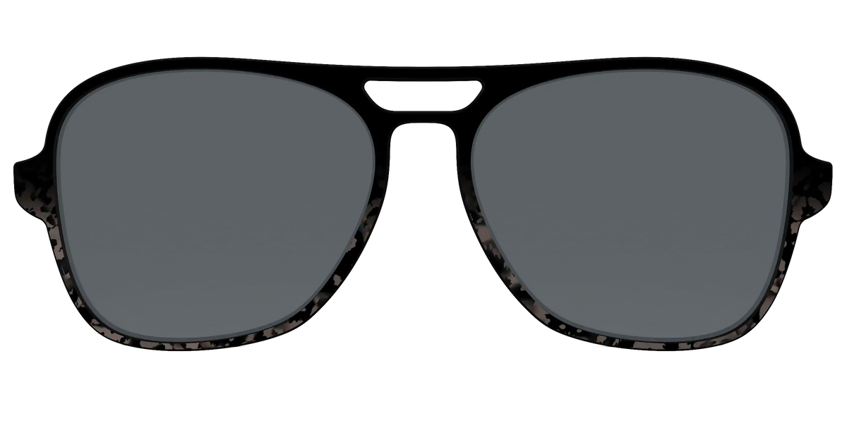 The Polarized Shaded Tortoise Sun Top