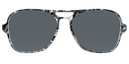 The Polarized Zebra Pearl Split Sun Top