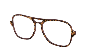 The Sandalwood Tortoise with Gold Foil