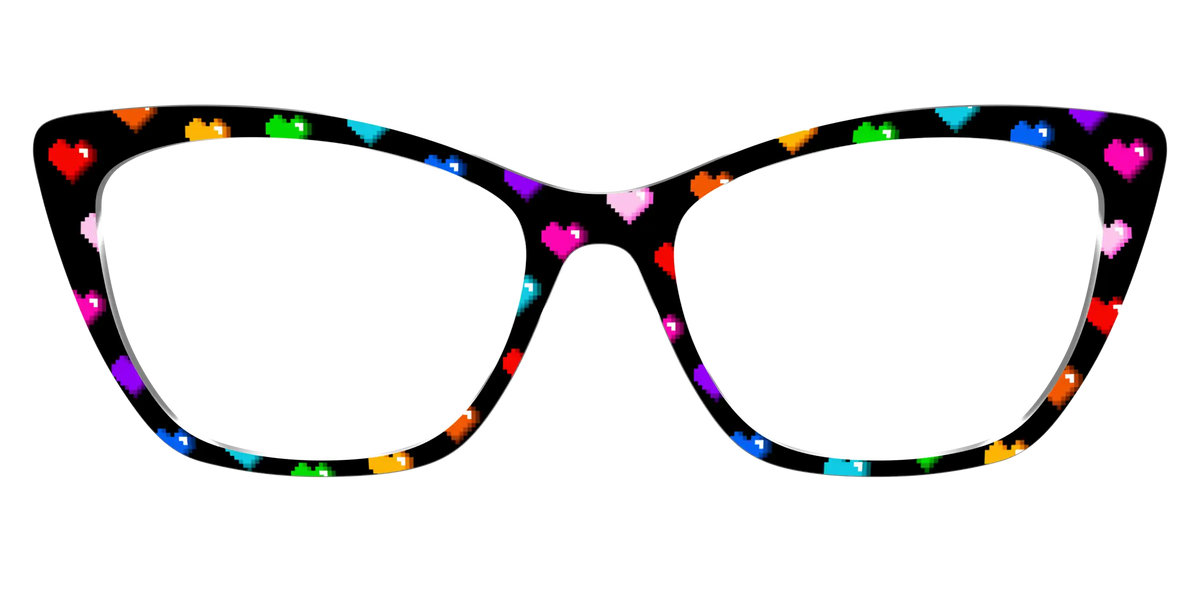 The 8-Bit Rainbow Hearts