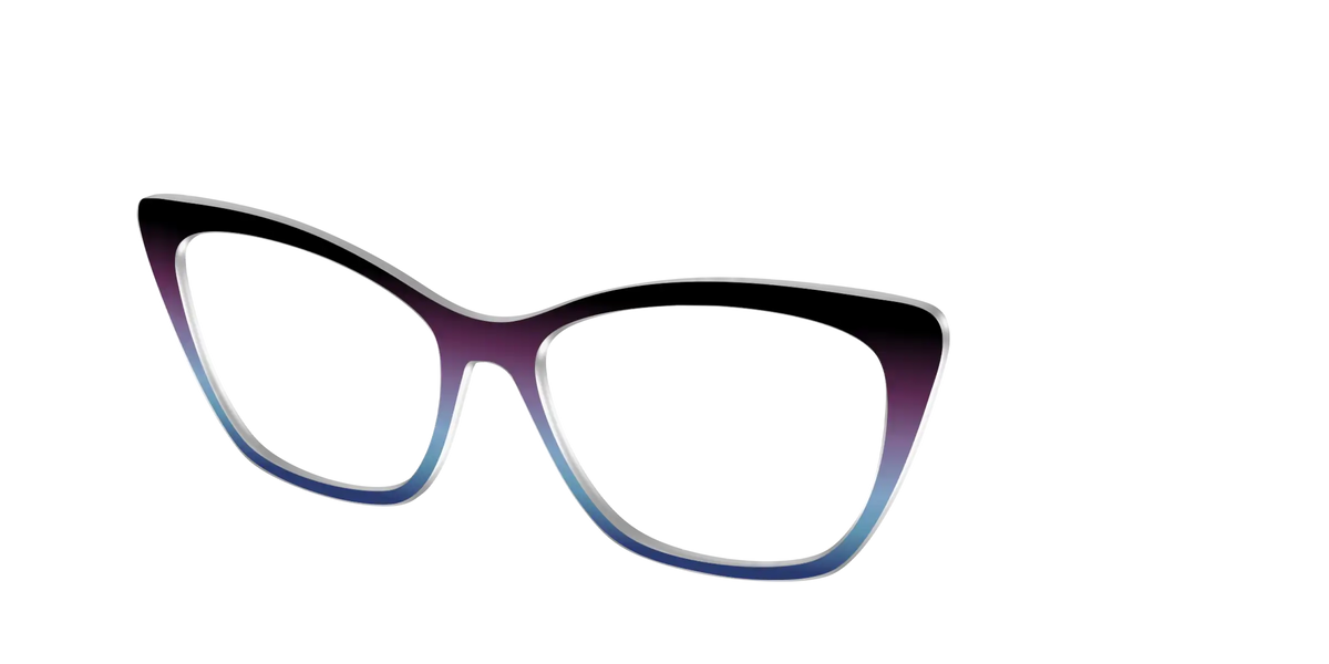 The Dark Magenta to Cerulean Gradient