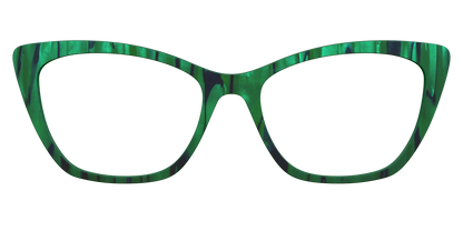 The Emerald Moire Stripes