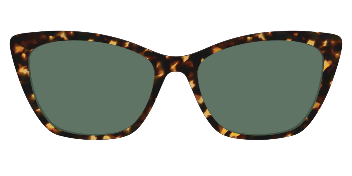 The Non-Polarized Green Tortoise Sun Top