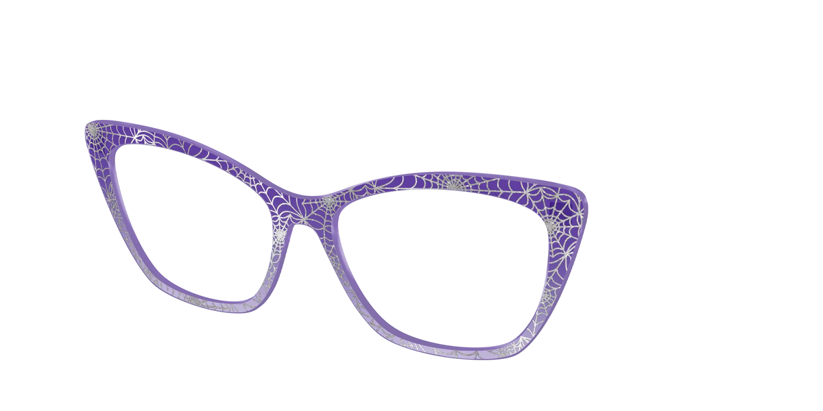 The Holographic Purple Webbed Crystal