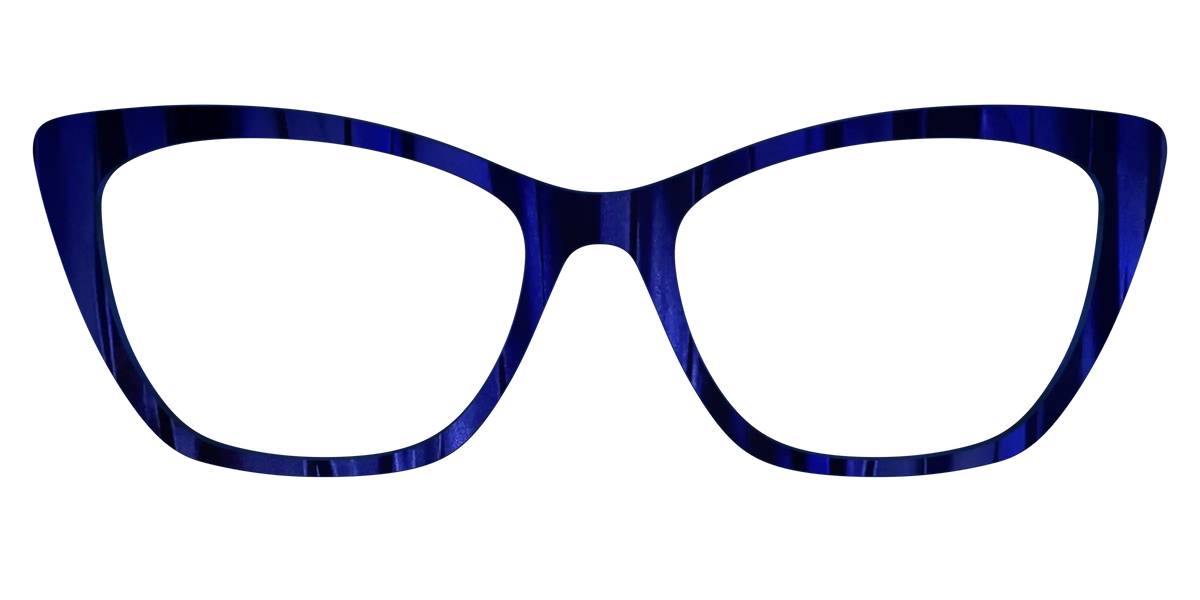The Indigo Moire Stripes