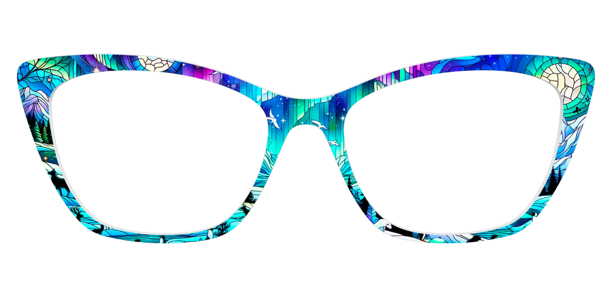 The Northern Lights Stained Glass