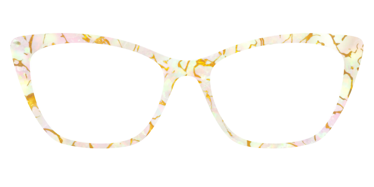 The Opalescent Pearl with Gold Streaks