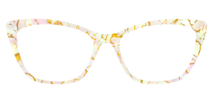 The Opalescent Pearl with Gold Streaks