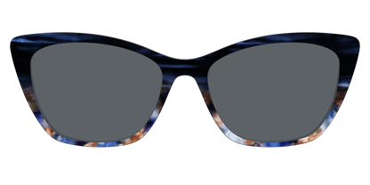 The Polarized Blue Horn Tortoise Sun Top