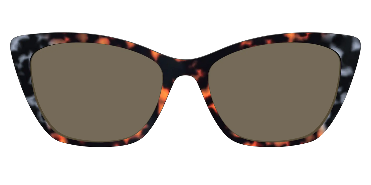 The Polarized Gray & Amber Tortoise Sun Top