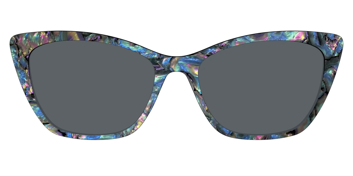 The Polarized Midnight Abalone Sun Top