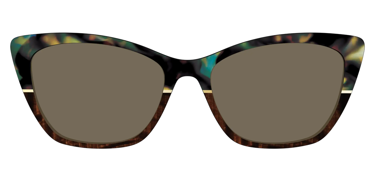 The Polarized Mirage Split with Gold Foil Sun Top