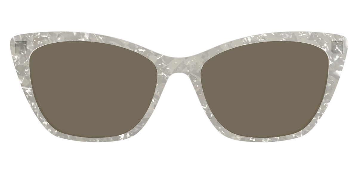The Polarized White Quartz Pearl Sun Top