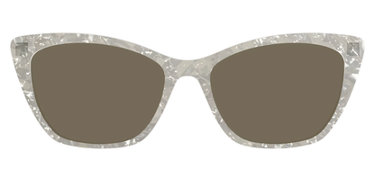 The Polarized White Quartz Pearl Sun Top
