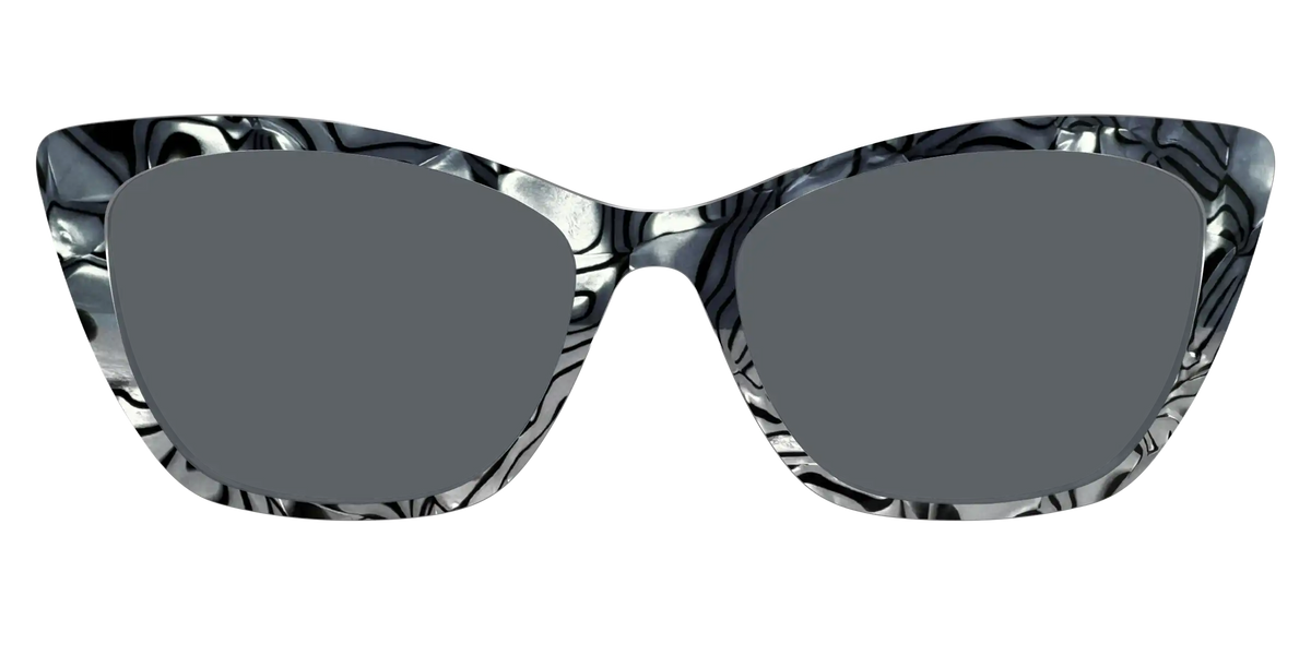 The Polarized Zebra Pearl Split Sun Top