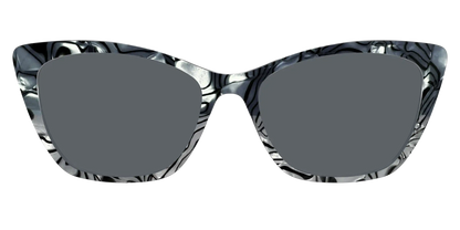 The Polarized Zebra Pearl Split Sun Top