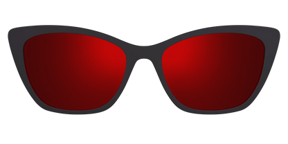 The Polarized Red Reflective Sun Top