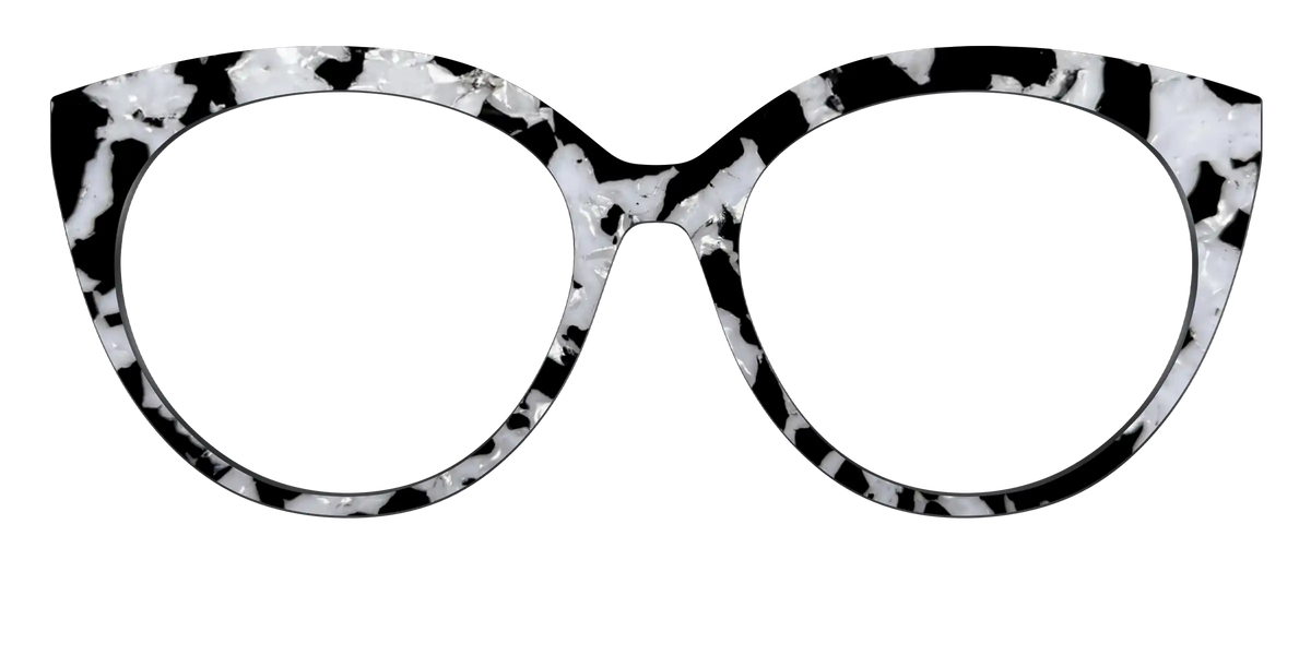 The Black & White Pearl Tortoise