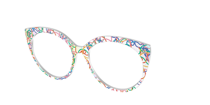 The Celebration Streamers Holographic Crystal