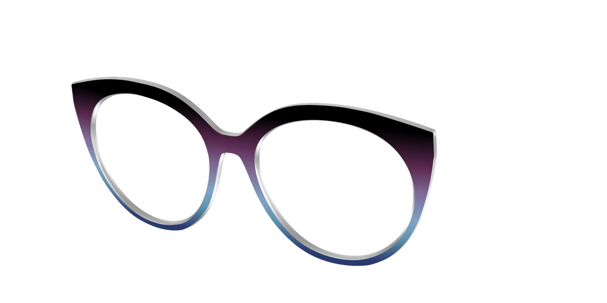 The Dark Magenta to Cerulean Gradient