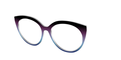 The Dark Magenta to Cerulean Gradient