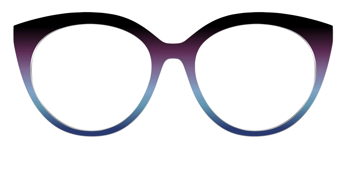 The Dark Magenta to Cerulean Gradient