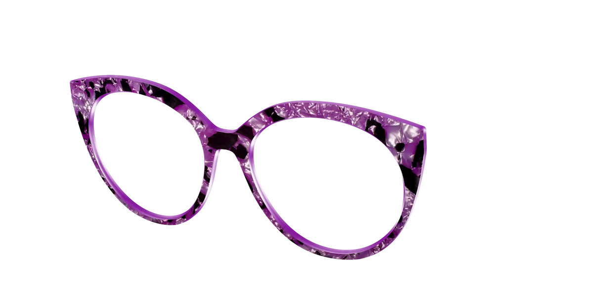 The Dark Orchid Pearl Tortoise