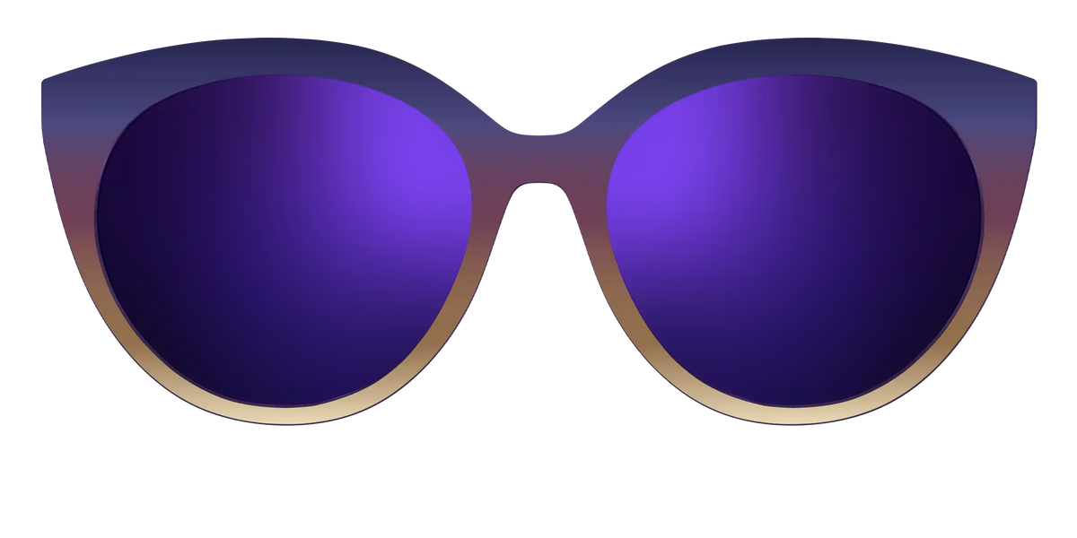 The Polarized Dusk to Dawn Gradient Sun Top