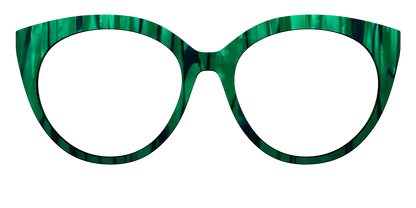 The Emerald Moire Stripes