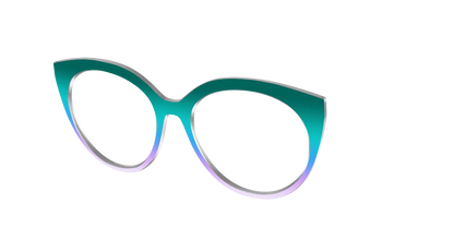 The Emerald to Lilac Gradient