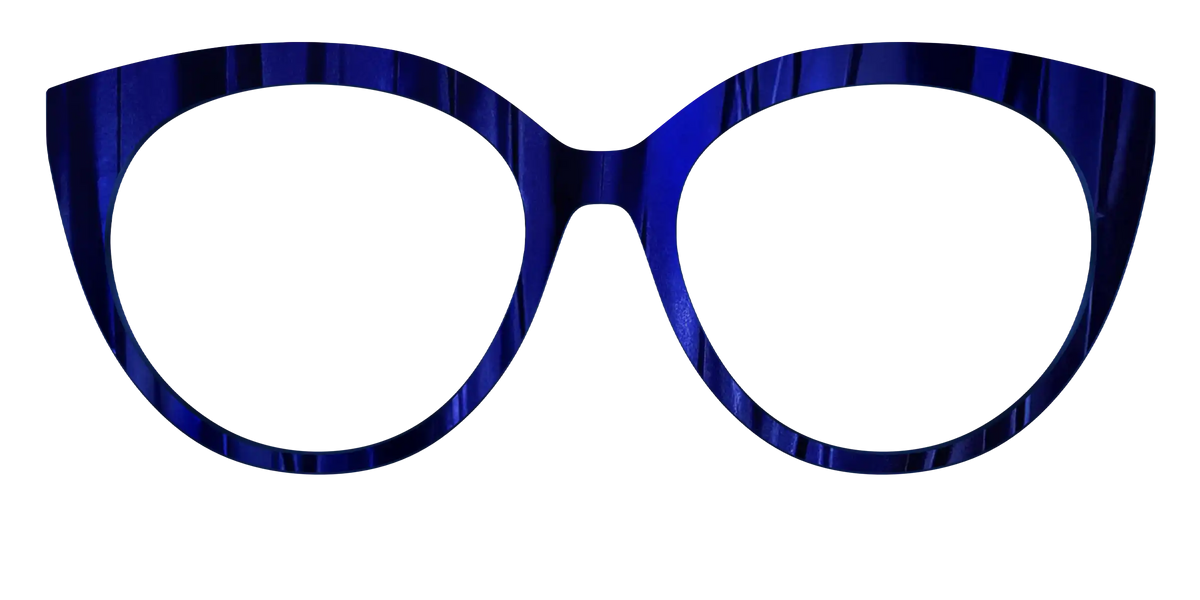 The Indigo Moire Stripes