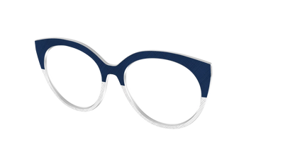 The Navy Plaid Crystal Split