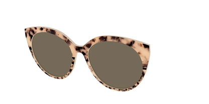 The Polarized Bisque Tortoise Split Sun Top