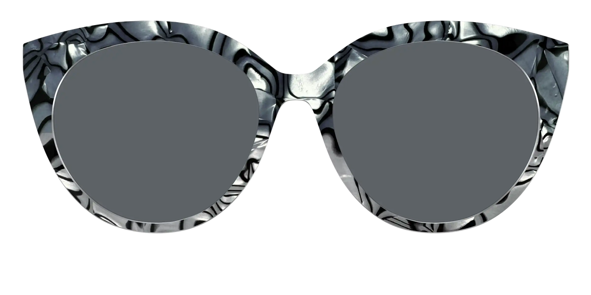The Polarized Zebra Pearl Split Sun Top